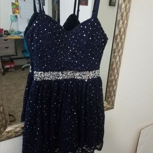 Sparkly Blue Dress
